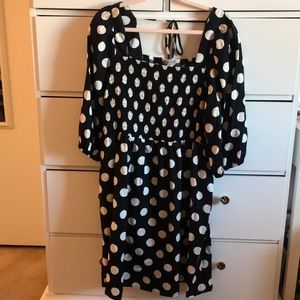 polka dot dress